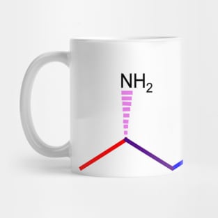 Adderall Molecule Rainbow Chemistry Mug
